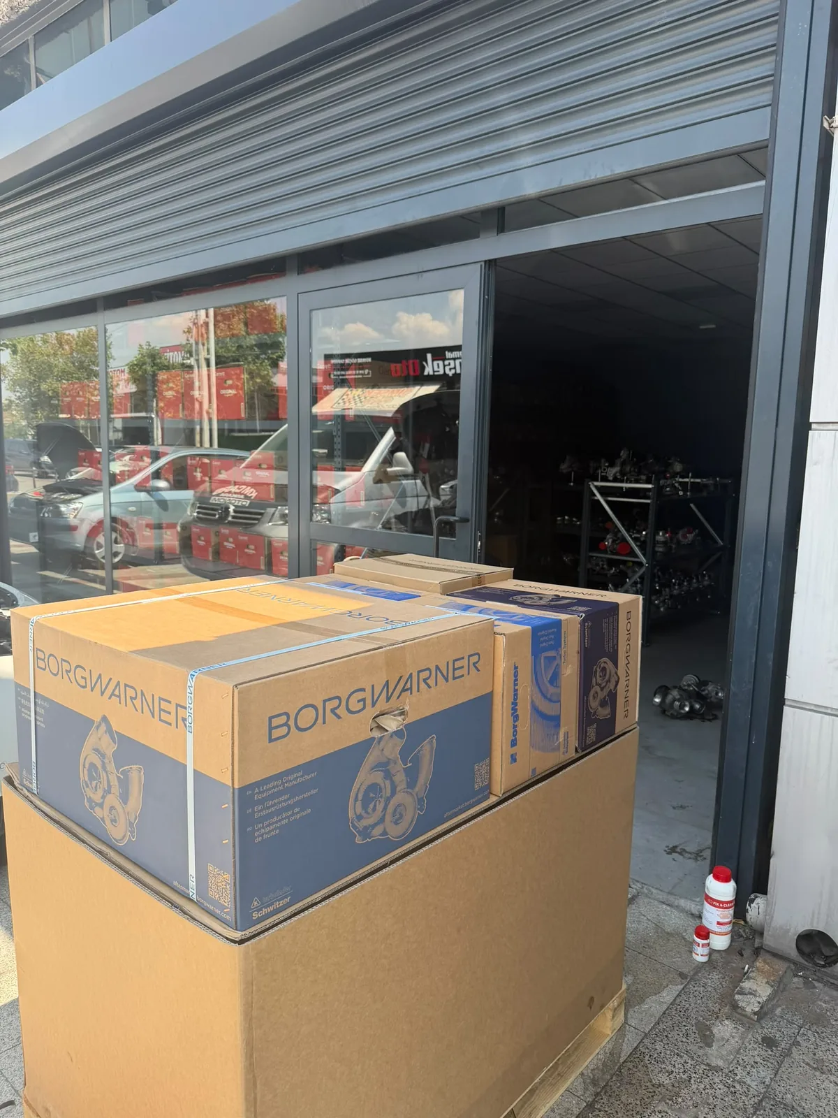 EFG Turbo atölye girişinde BorgWarner sevkiyatı