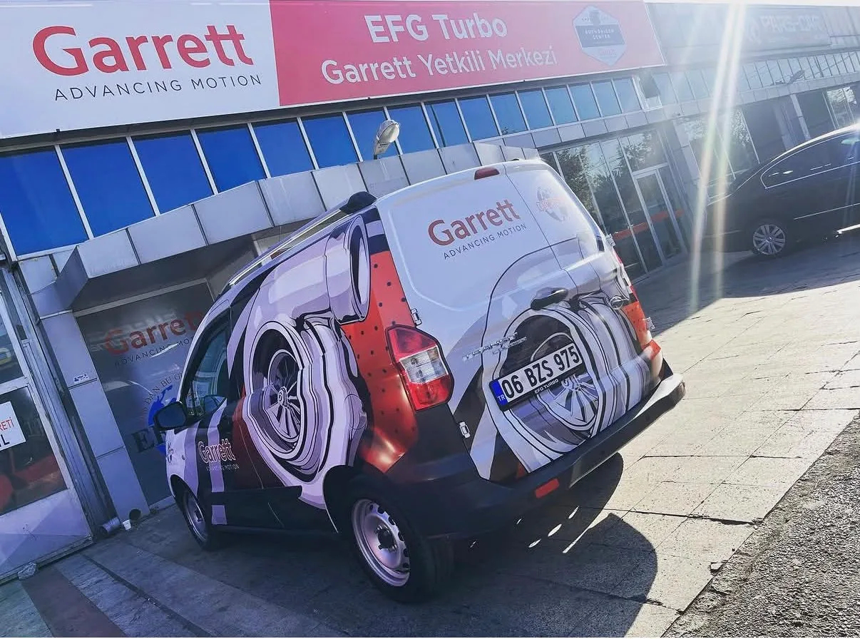 EFG Turbo servis aracı ve Ankara Şaşmaz servis noktası
