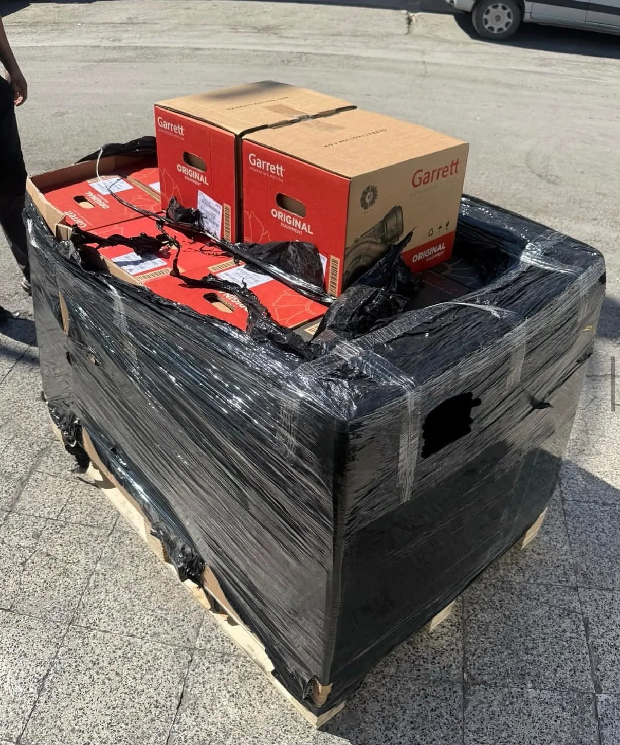 EFG Turbo orijinal turbo sevkiyat ve stok paleti