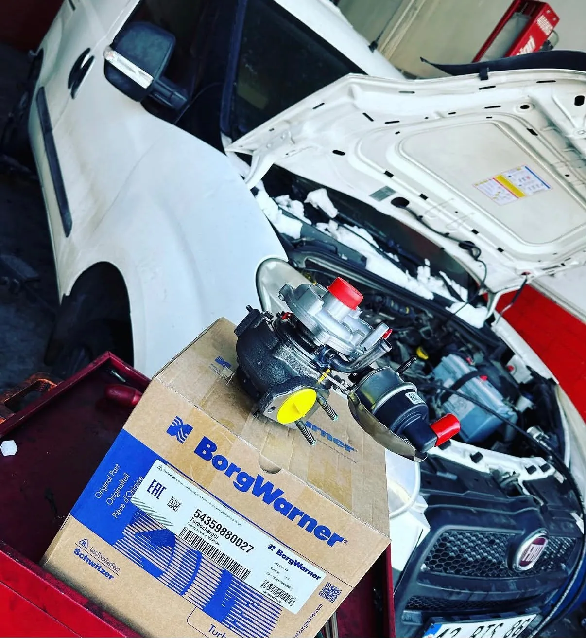 EFG Turbo sıfır turbo montaj uygulaması